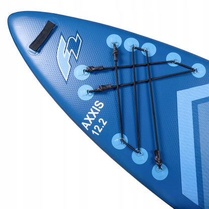 Pripučiama irklentė F2 Axxis 12'2" Navy Blue Combo su 2in1 irklu ir sėdyne