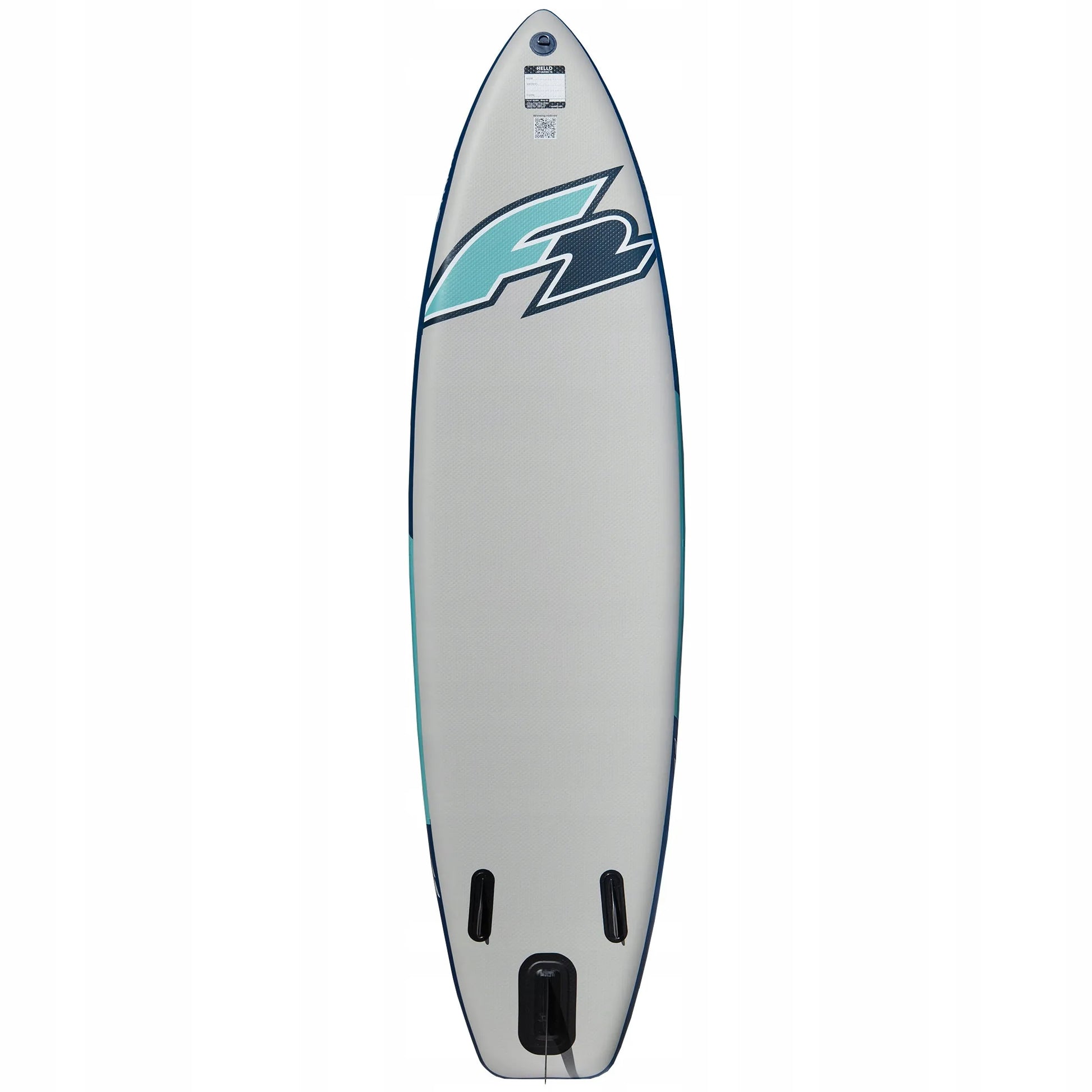 Pripučiama SUP lenta F2 Strato 11'5" Green + irklų plūduras