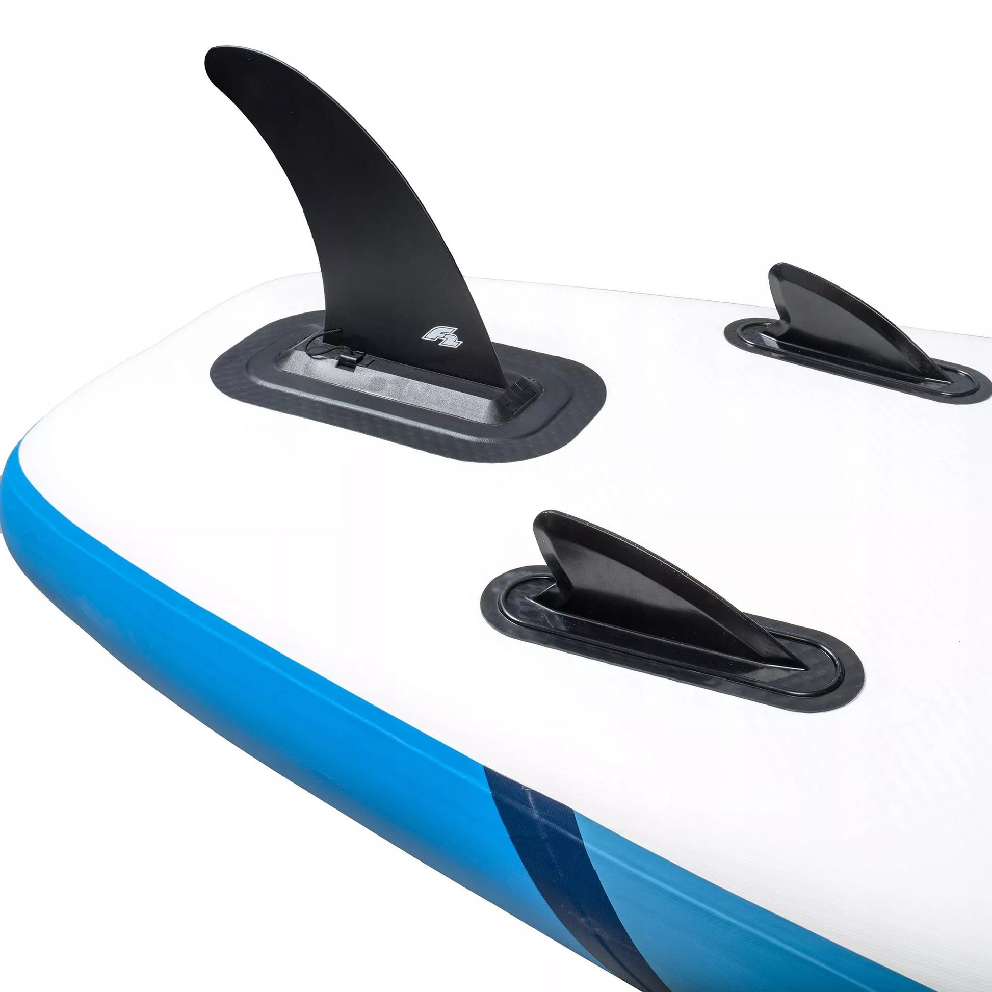 Pripučiamoji SUP lenta F2 Axxis 12'2" Light Blue Combo su yklu 2in1 ir sėdyne