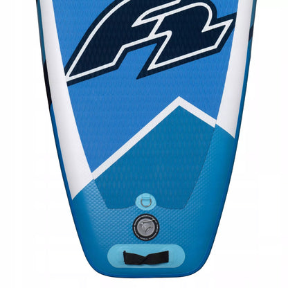 Pripučiamoji SUP lenta F2 Axxis 12'2" Light Blue Combo su yklu 2in1 ir sėdyne