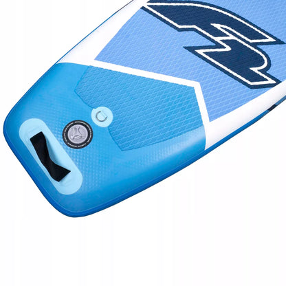 Pripučiamoji SUP lenta F2 Axxis 12'2" Light Blue Combo su yklu 2in1 ir sėdyne
