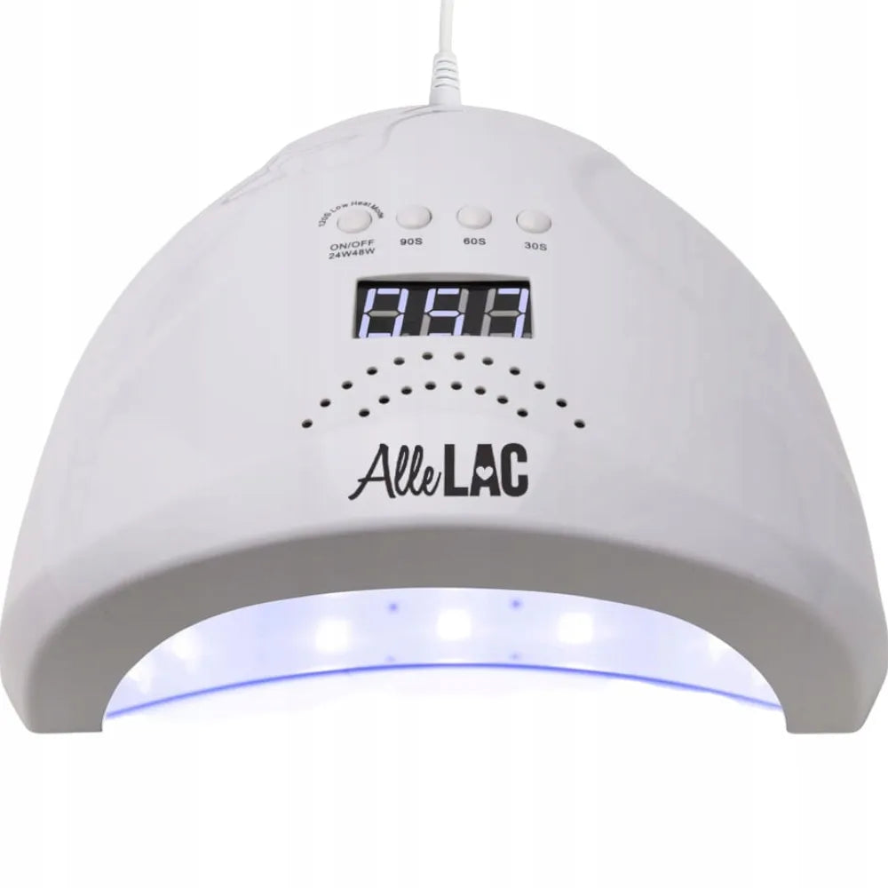 Profesionali AlleLac 1S UV/LED nagų lempa, 48 W, hibridiniams lakams, geliams ir akrilo geliams
