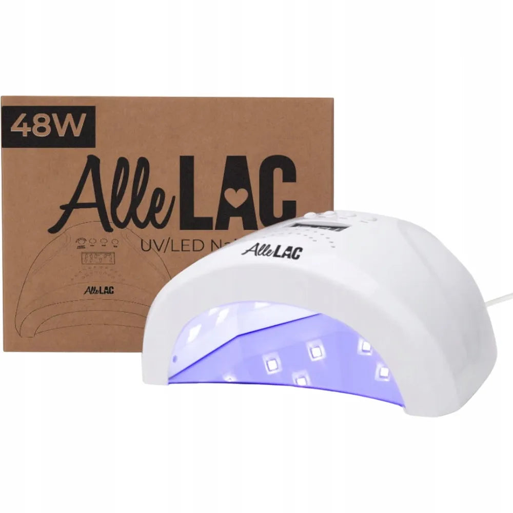 Profesionali AlleLac 1S UV/LED nagų lempa, 48 W, hibridiniams lakams, geliams ir akrilo geliams