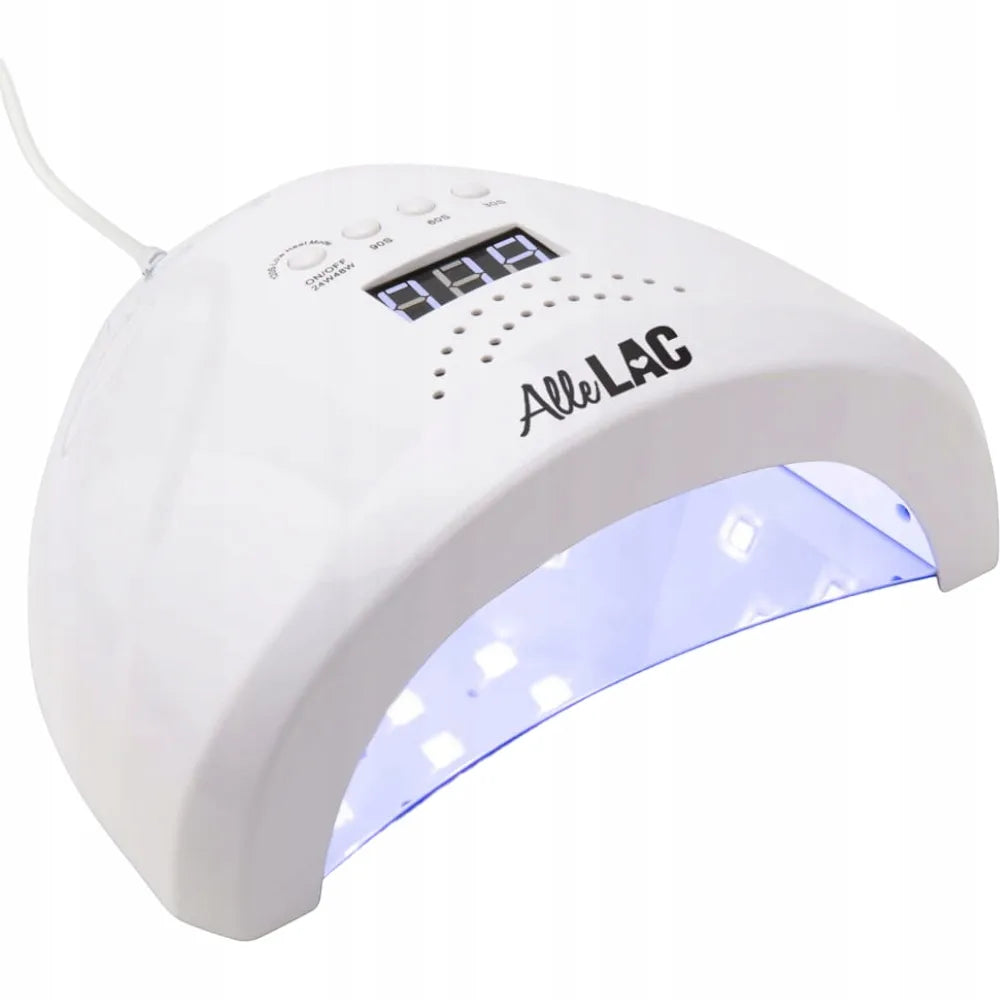 Profesionali AlleLac 1S UV/LED nagų lempa, 48 W, hibridiniams lakams, geliams ir akrilo geliams