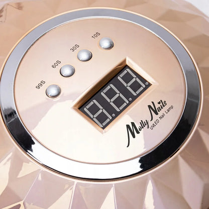 Profesionali „Molly Nails“ Y13 248 W UV/LED nagų lempa hibridiniams lakams ir geliams