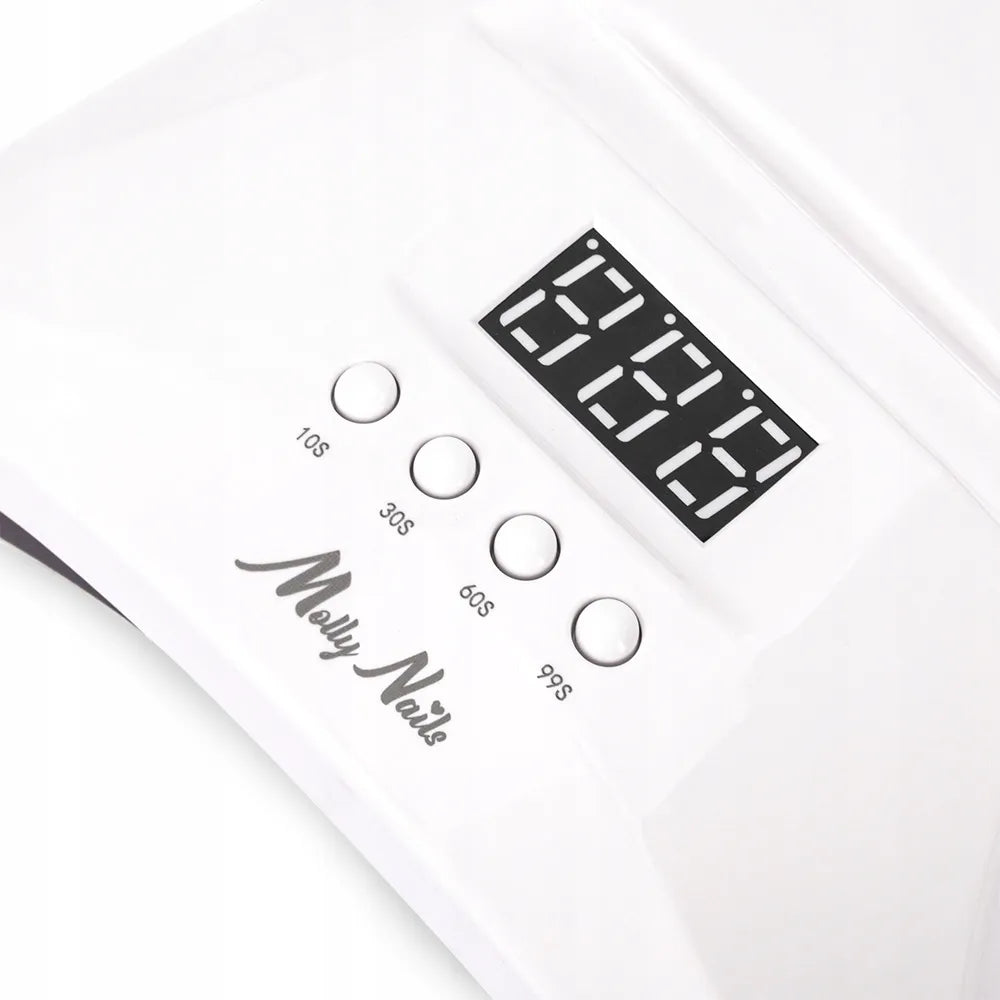 Profesionali UV/LED nagų lempa MOLLYNAILS SUN 1S PRO, 48 W