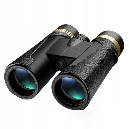 Profesionalūs K&F 12x 42mm BAK-4 žiūronai – vandeniui atsparūs, su dėklu, skirti medžioklei