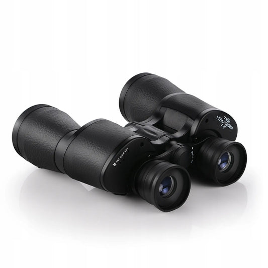 Profesionalūs K&F CONCEPT 7x50 mm žiūronai su BaK4 prizme, dėklu ir KF33.093 modeliu