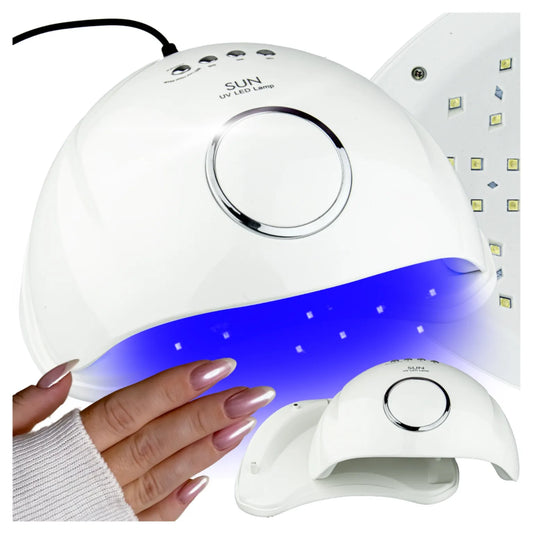 Profico XXL nagų priauginimo ir manikiūro rinkinys su UV/LED lempa ir freza