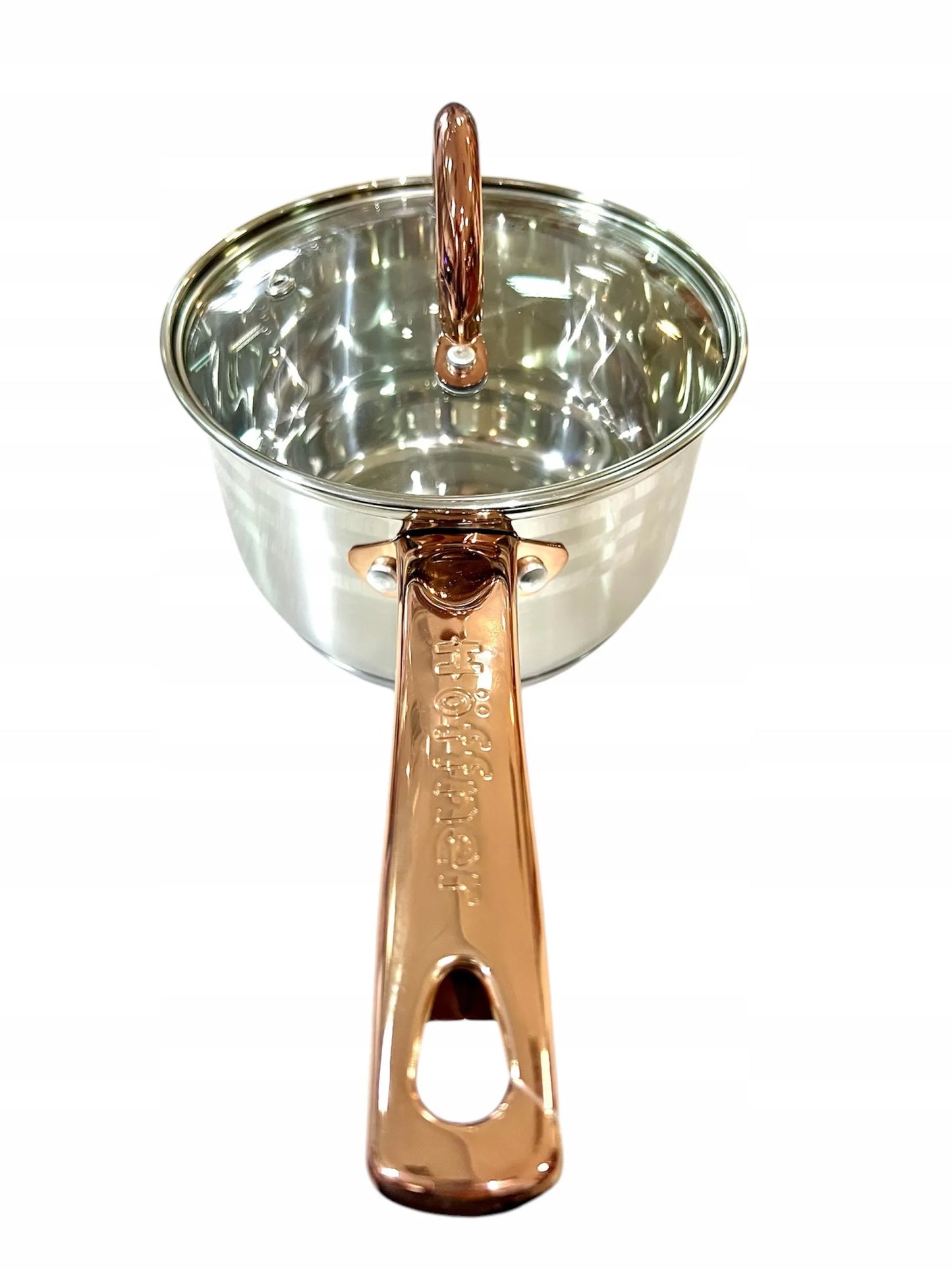 Puodų rinkinys Hoffner Elegance nerūdijantis plienas 10 dalių 4365