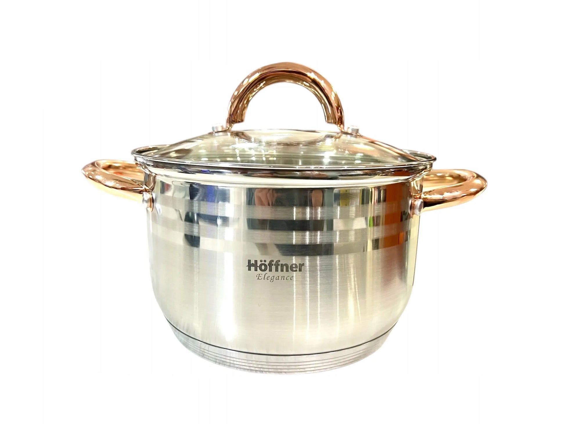 Puodų rinkinys Hoffner Elegance nerūdijantis plienas 10 dalių 4365