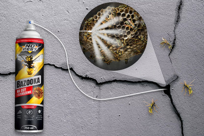 PURŠKALAS NUO VAPSŲ IR ŠIRŠUONIŲ BAZOOKA NO PEST® 750 ML (2 VNT.)
