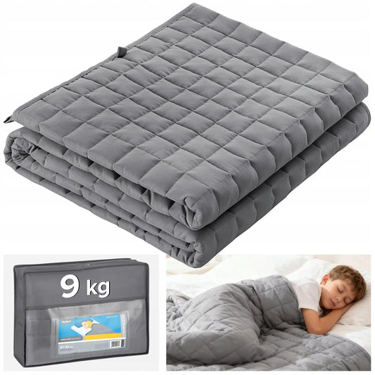 REBEL Active apsunkinta antklodė vaikams ir suaugusiesiems, 9 kg, 150 × 200 cm