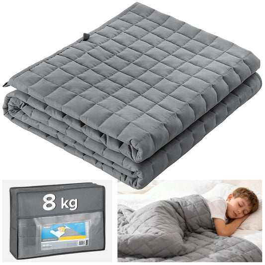 REBEL Active sensorinė apsunkinta antklodė vaikams ir suaugusiesiems, 8 kg, 150 × 200 cm