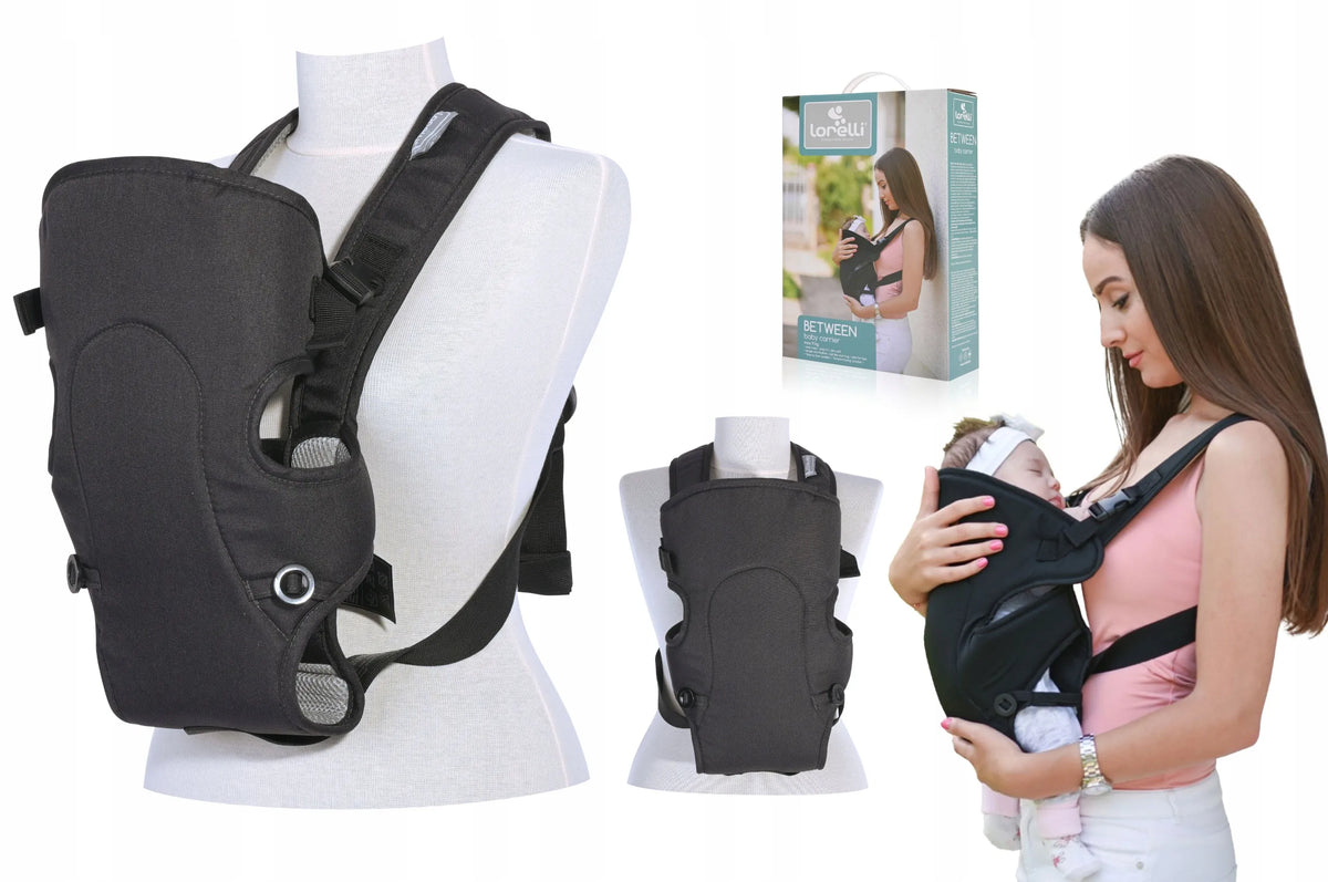 Reguliuojama ergonominė kūdikio nešioklė „Lorelli Between“, žalia
