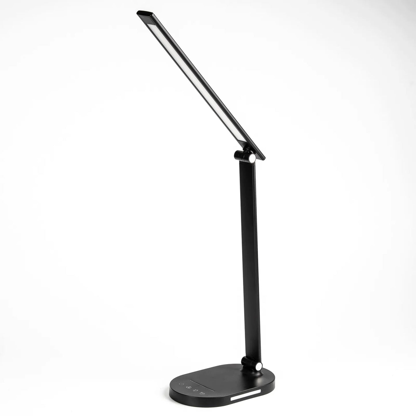 Reguliuojama LED stalinė lempa Lumiled su 5 spalvų režimais, USB jungtimi ir lietimui jautriu valdymu
