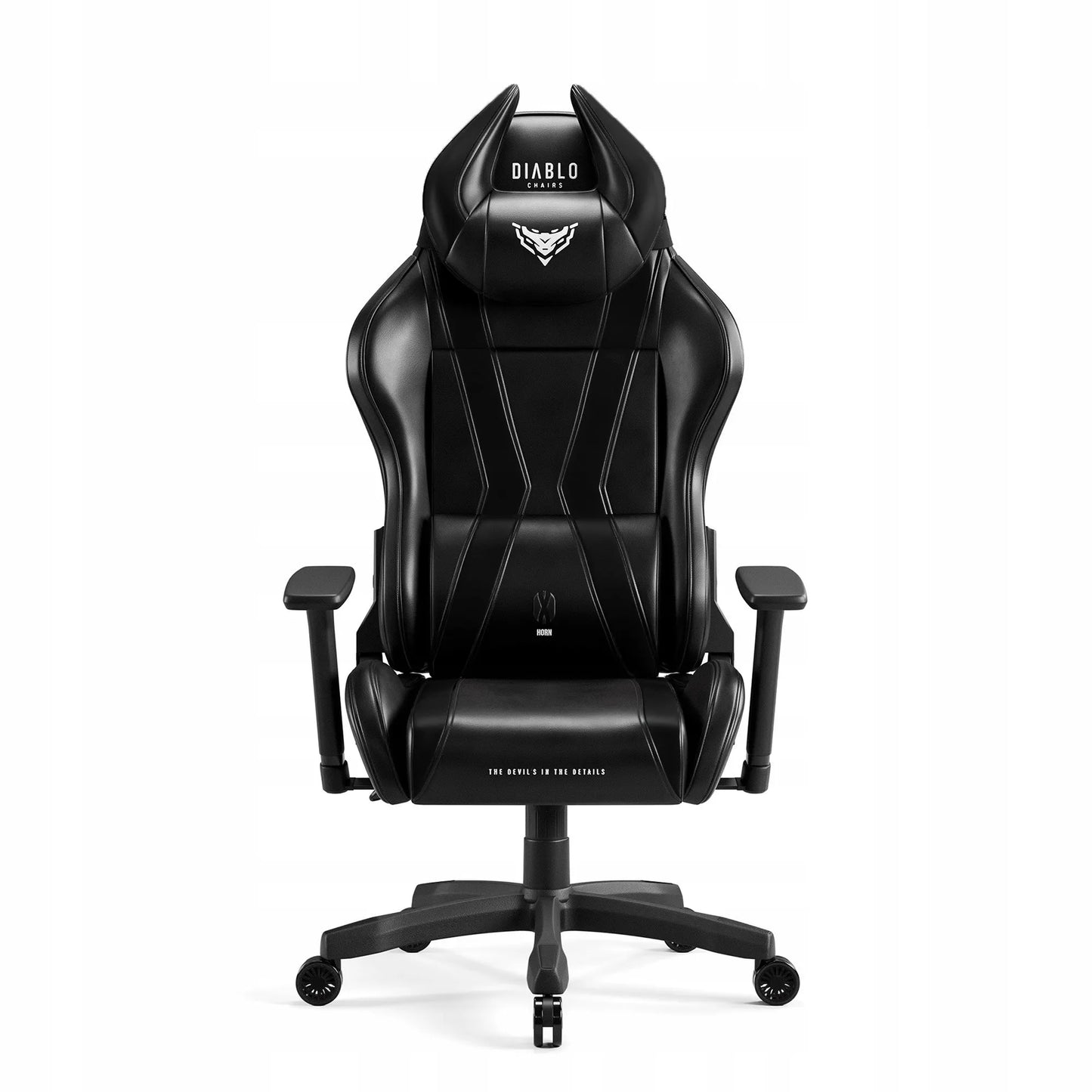 Reguliuojama žaidimų kėdė DIABLO X-HORN 2.0 Normal Size, juoda