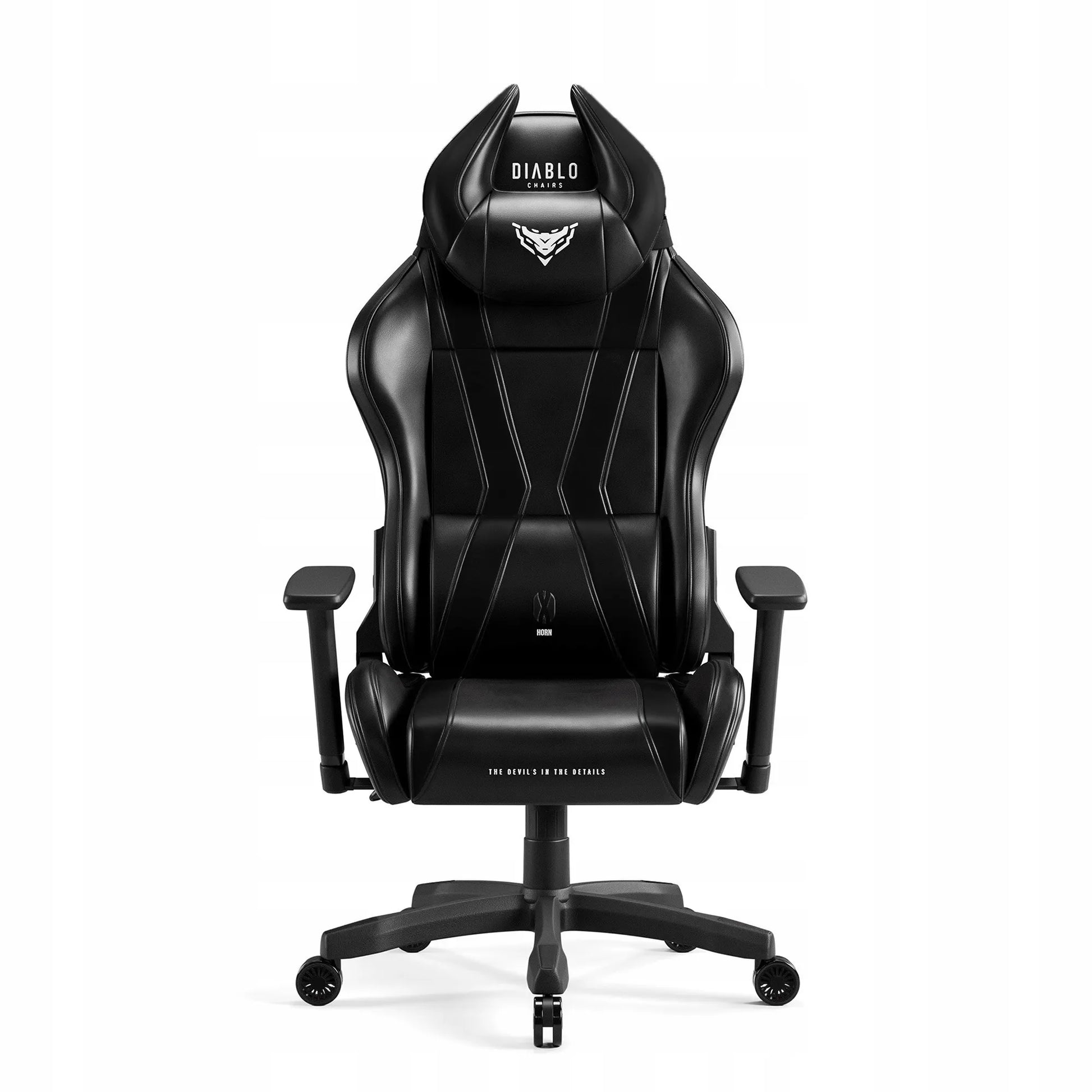 Reguliuojama žaidimų kėdė DIABLO X-HORN 2.0 Normal Size, juoda