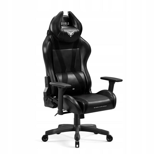Reguliuojama žaidimų kėdė DIABLO X-HORN 2.0 Normal Size, juoda