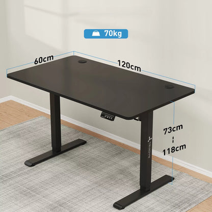 Reguliuojamas elektrinis žaidimų stalas Triadyn WorkBase 1206 120x60 cm