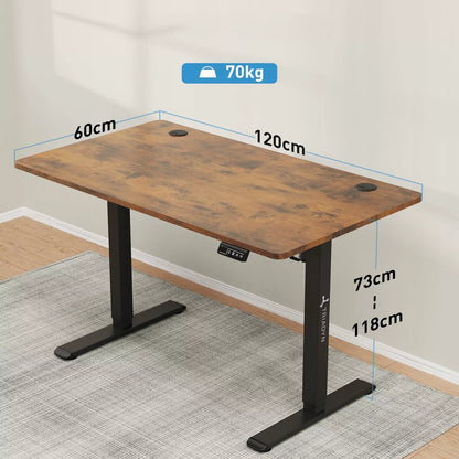 Reguliuojamas elektrinis žaidimų stalas Triadyn WorkBase 1206 120x60cm