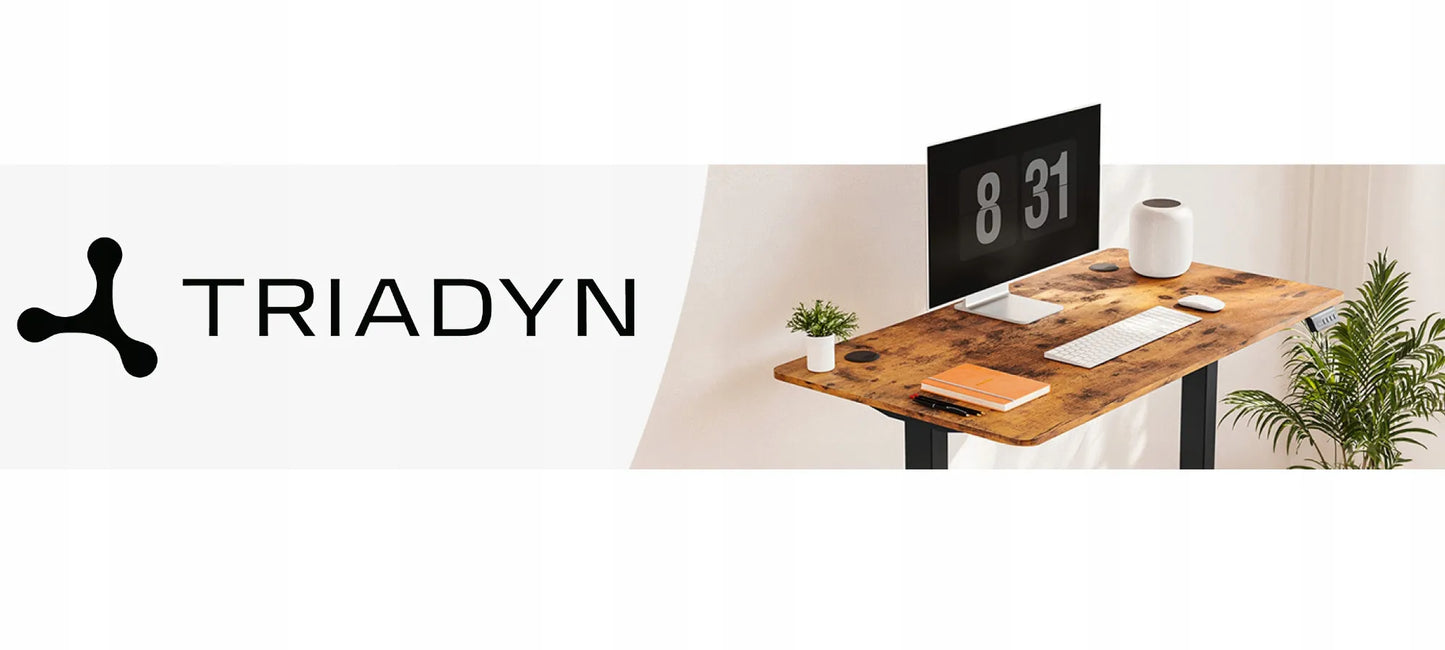 Reguliuojamas elektrinis žaidimų stalas Triadyn WorkBase 1206 120x60cm