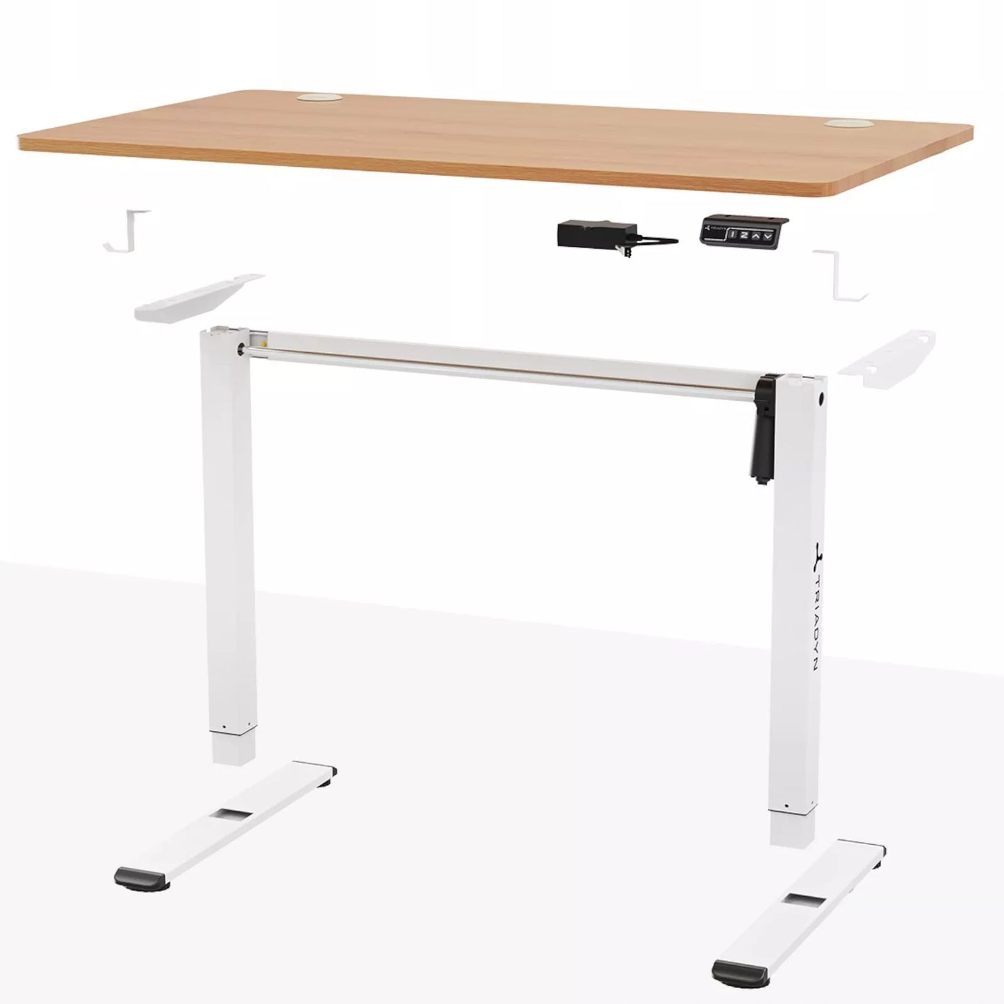 Reguliuojamo aukščio elektrinis žaidimų stalas Triadyn WorkBase 1206 120x60 cm