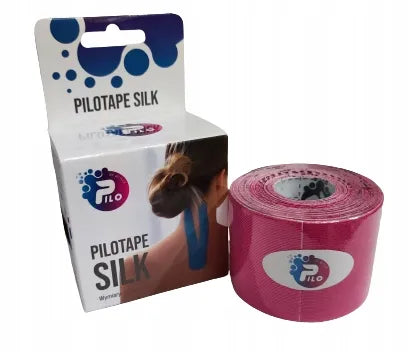 Reha Fund PILOTAPE SILK kineziologinio teipavimo juosta, 5 cm x 5 m, žalia