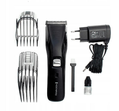 „Remington HC5200 Pro Power“ plaukų kirpimo mašinėlė, 3–42 mm, akumuliatorinė ir tinklinė
