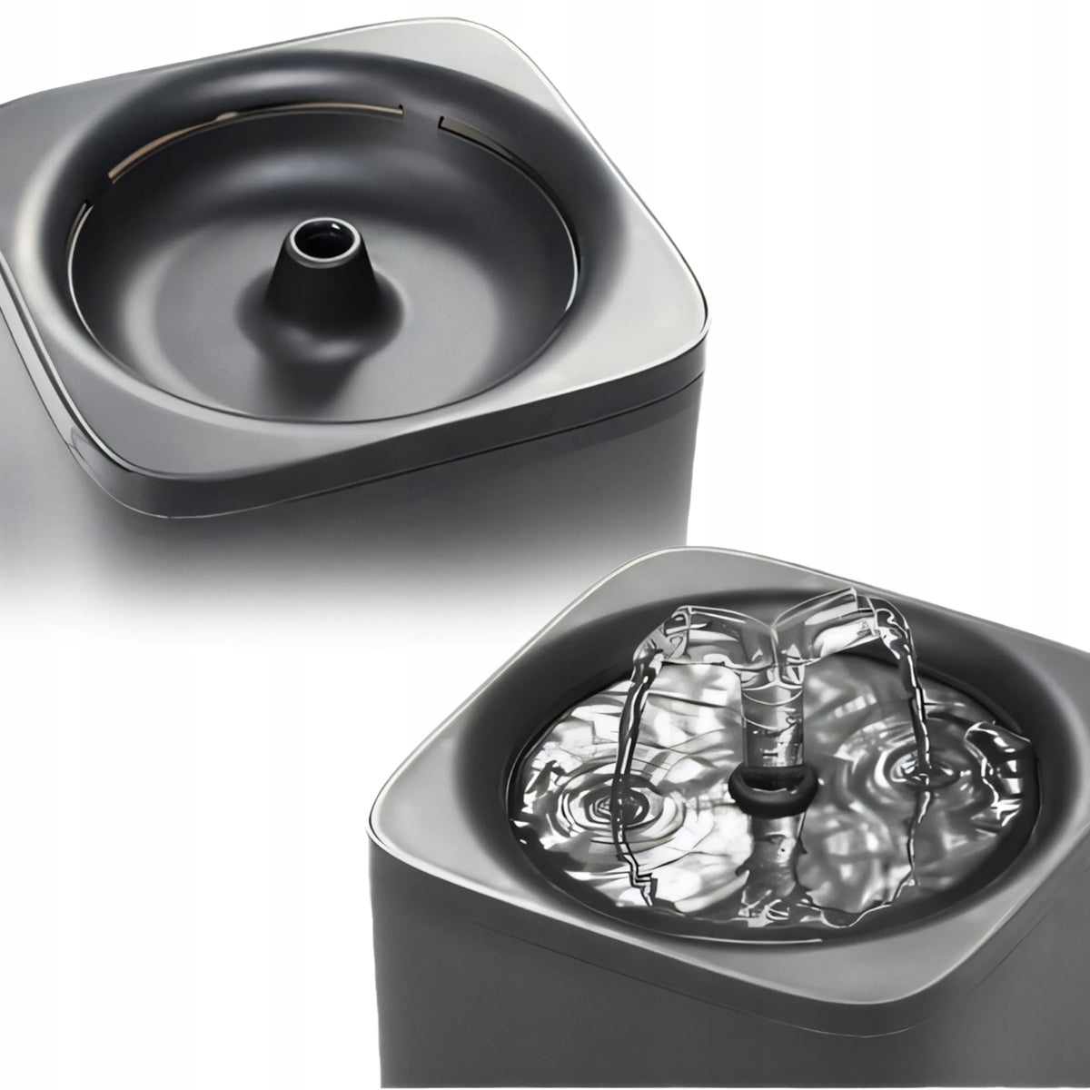 RETOO automatinė vandens gertuvė-fontanė katėms ir šunims su filtru, 2 l