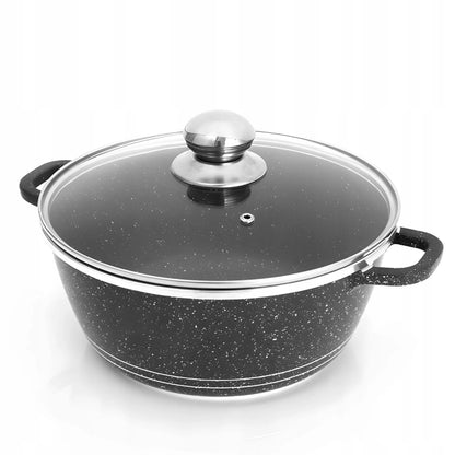 RETOO CookMaster 12 dalių puodų rinkinys su keramine danga, keptuve ir pirštinėmis