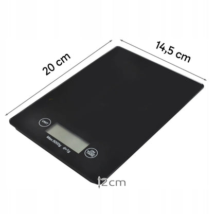 RETOO elektroninės virtuvinės svarstyklės su LCD ekranu, preciziškas tikslumas 5 kg/1 g, lietimui jautrios