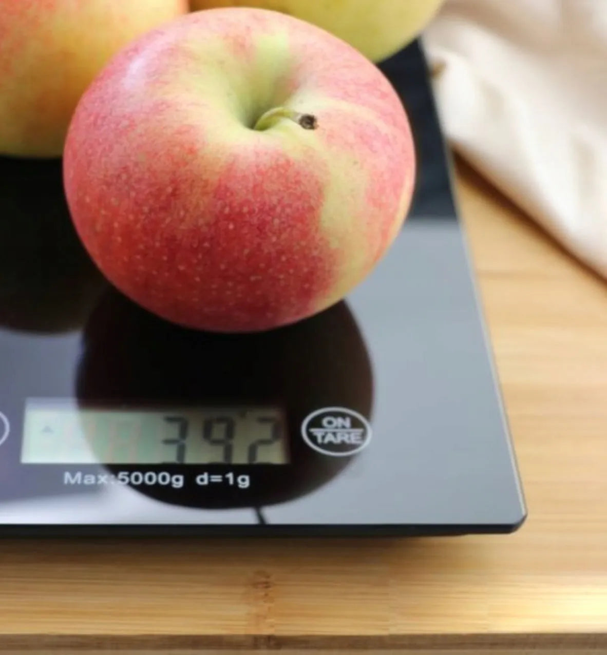 RETOO elektroninės virtuvinės svarstyklės su LCD ekranu, preciziškas tikslumas 5 kg/1 g, lietimui jautrios