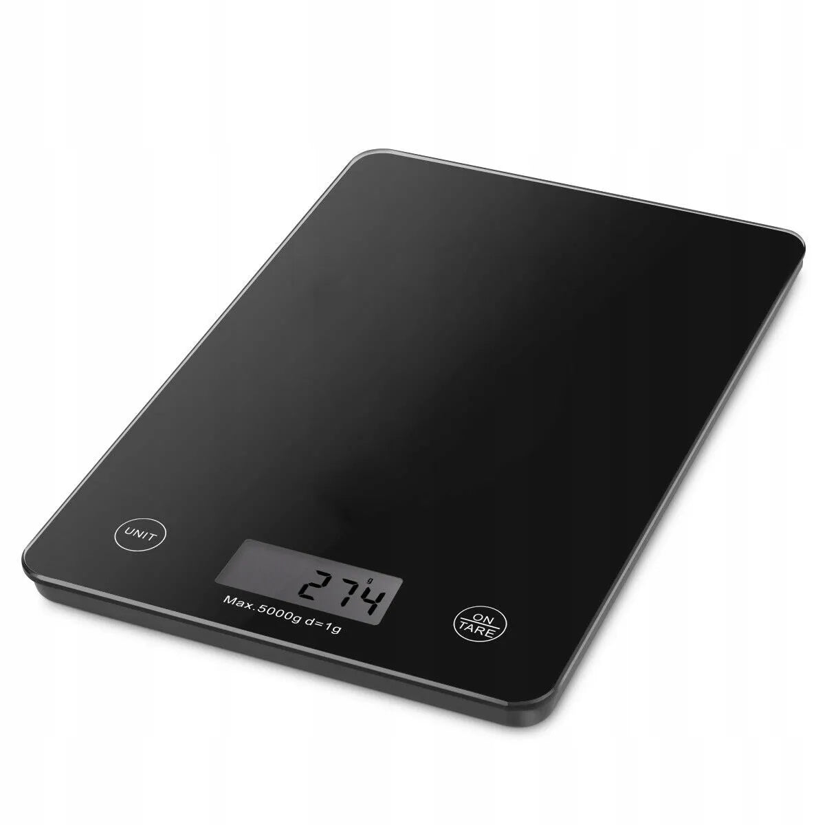 RETOO elektroninės virtuvinės svarstyklės su LCD ekranu, preciziškas tikslumas 5 kg/1 g, lietimui jautrios