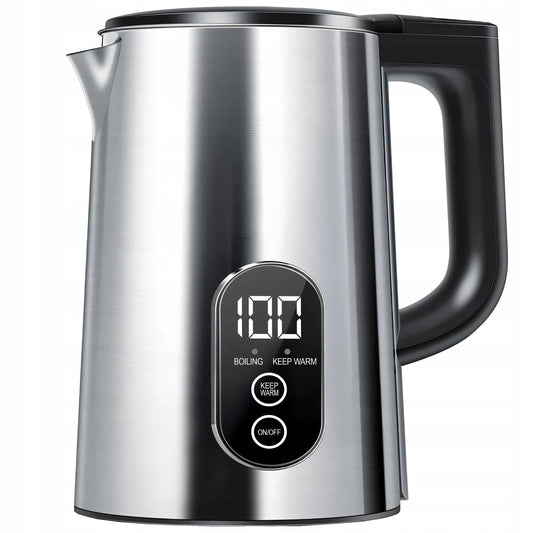 RETOO ER1243 belaidis elektrinis virdulys su jutikliniu valdymu, 1800 W, 1,8 l, temperatūros reguliavimas