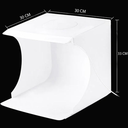 RETOO LED nešešėlinė fotografavimo palapinė studijai