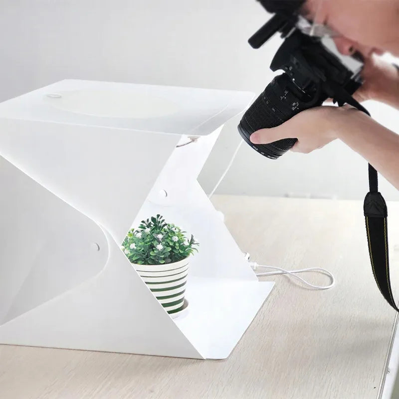 RETOO LED nešešėlinė fotografavimo palapinė studijai