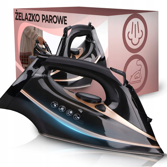 RETOO R-OR1099-1 garinis lygintuvas, 2600 W, keraminis padas, „Anti-Calc“ ir „Anti-Drip“