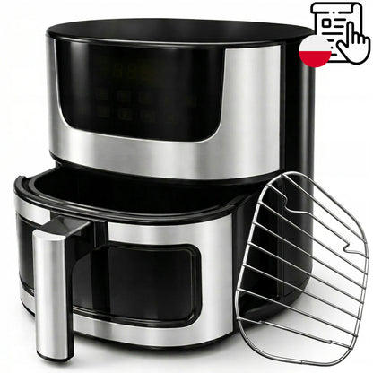 RETOO R-OR1353 7L 1500W beztukė gruzdintuvė (Air Fryer) su 7 gaminimo režimais