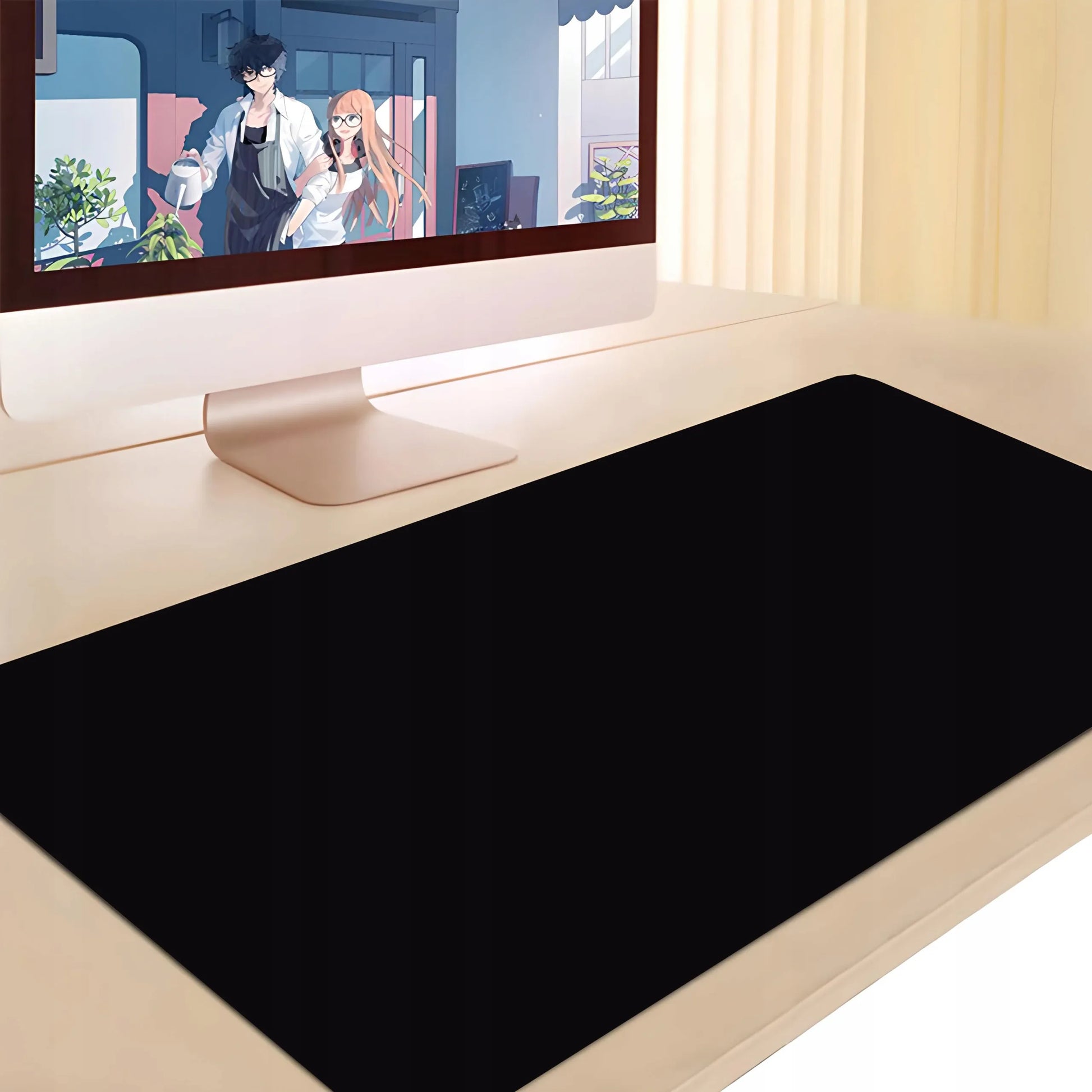 RETOO XXL žaidimų pelės kilimėlis 100x50 cm neslystantis