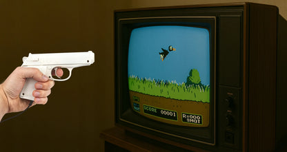 RETRO TV žaidimų konsolė, 2 pulteliai, pistoletas, 620 žaidimų