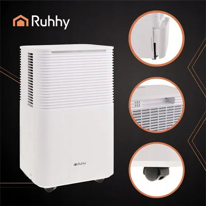 Ruhhy Dryzix 500 Wi-Fi oro sausintuvas, 12 l/24 val., higrostatas, laikmatis, tylus