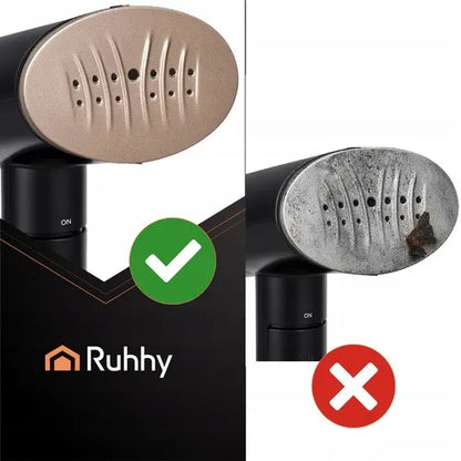 Ruhhy Mysti 2000 W juodas drabužių garintuvas su jutikliniu ekranu, 300 ml