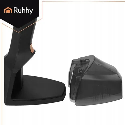 Ruhhy Velira 2000 W juodas drabužių garintuvas, 360 ml