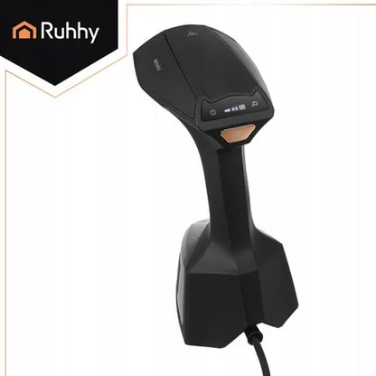 Ruhhy Velira 2000 W juodas drabužių garintuvas, 360 ml
