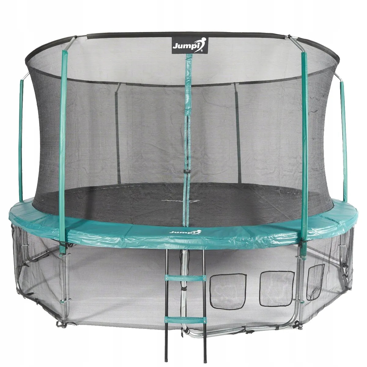 Saugus batutas Jumpi Maxy Comfort 14FT 435cm su tinkleliu, kopetėlėmis ir priedų rinkiniu
