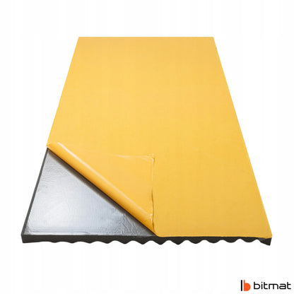 Savaime prilimpantis akustinis skydas „Bitmat FALA“, banguotas, 5 cm, 200 × 100 cm, 2 m²