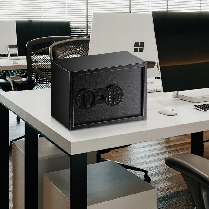 SEIFAS SU LENTYNA, ELEKTRONINIU KODU IR RAKTU, USB-C, NAMAMS IR BIURUI