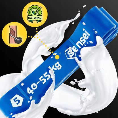 „Sensei Power Band“ pasipriešinimo guma 40–55 kg, guma pratimams ir prisitraukimų treniruotėms