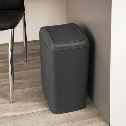 Siaura 20 l plastikinė šiukšliadėžė su atverčiamu dangčiu „Orion“